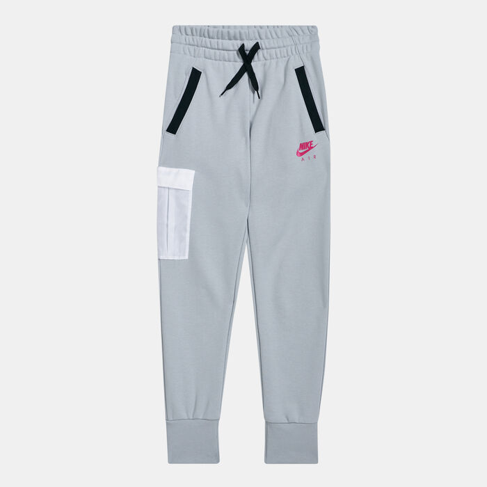 Nike Kids' Sportswear Air French Terry Sweatpants Grey image number 0