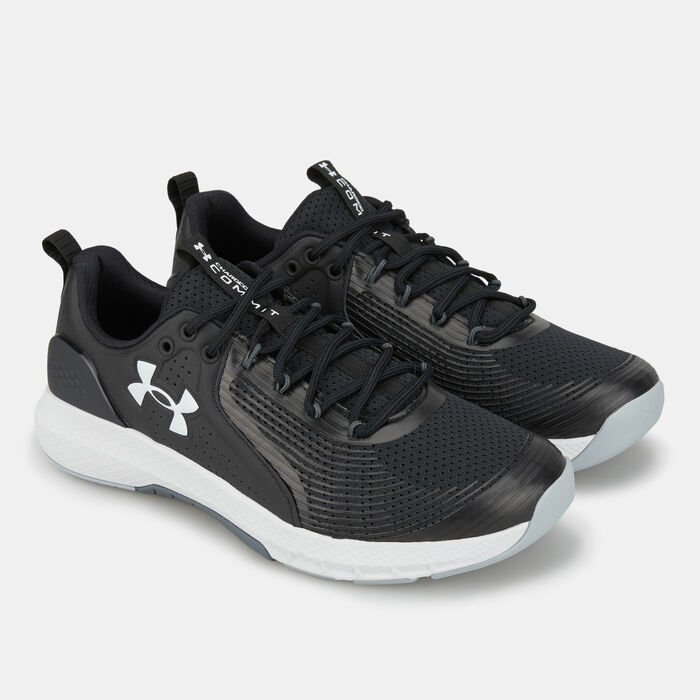 Under Armour Men's UA Charged Commit 3 Training Shoe Black Under Armour Men's UA Charged Commit 3 Training Shoe Black image number 2