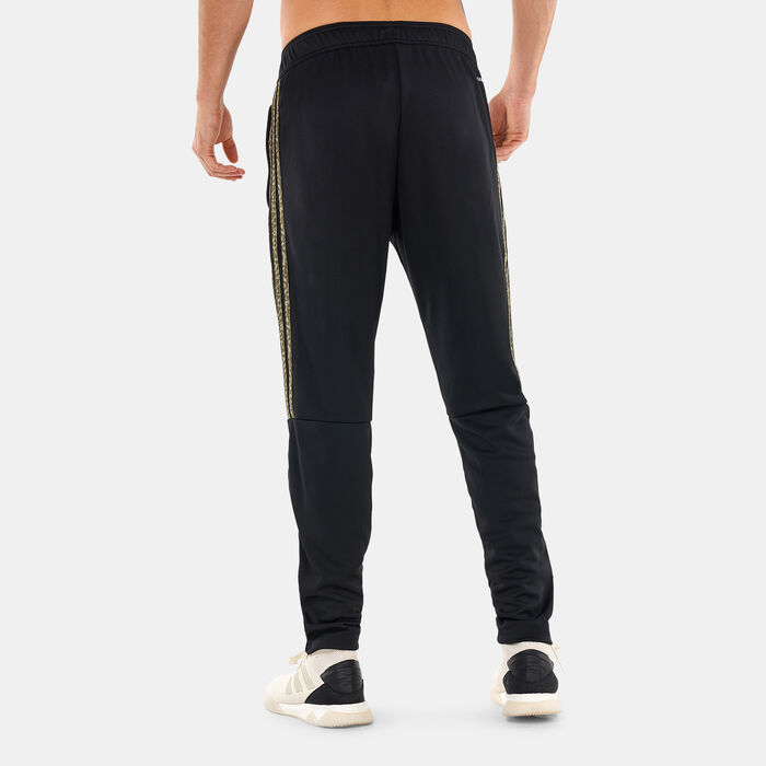 adidas Men's AEROREADY Sereno 3-Stripes Joggers Black adidas Men's AEROREADY Sereno 3-Stripes Joggers Black image number 1