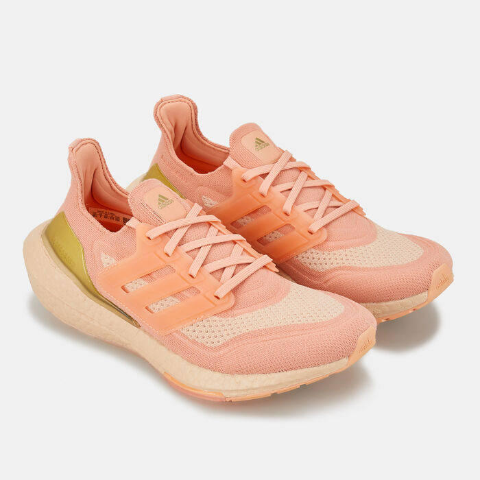 adidas Women's Ultraboost 21 Shoe Pink adidas Women's Ultraboost 21 Shoe Pink image number 1