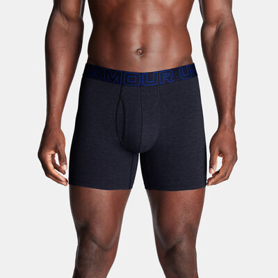 Under Armour Men's Performance Boxers (3 Pieces) Blue
