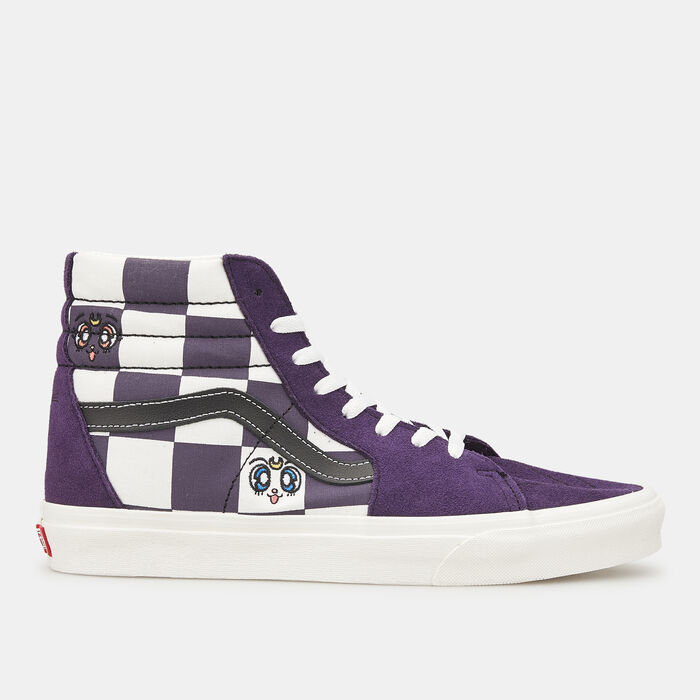Vans Pretty Guardian Sailor Moon Sk8-Hi Unisex Shoe Purple image number 0