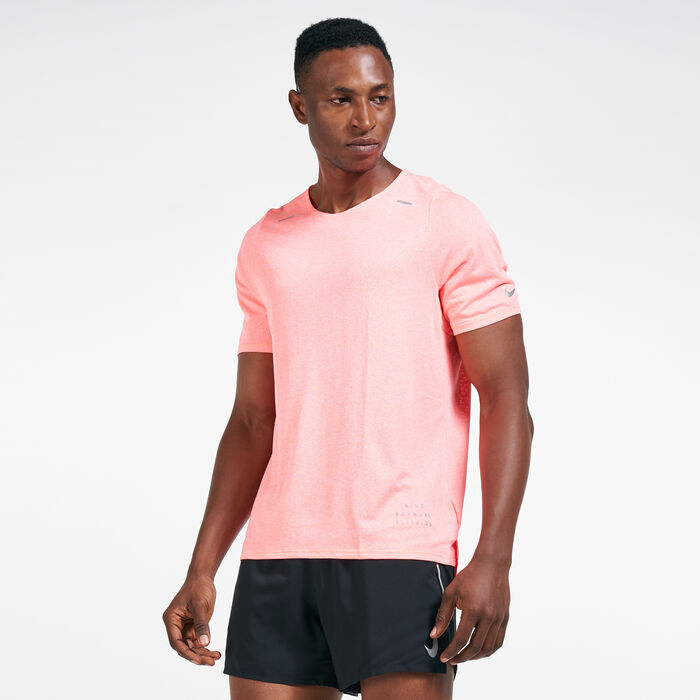Nike Men's Run Division Rise 365 T-Shirt Multi Nike Men's Run Division Rise 365 T-Shirt Multi image number 0