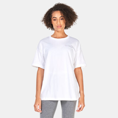 Converse Women's Floral Fill Chuck Taylor T-Shirt White Converse Women's Floral Fill Chuck Taylor T-Shirt White