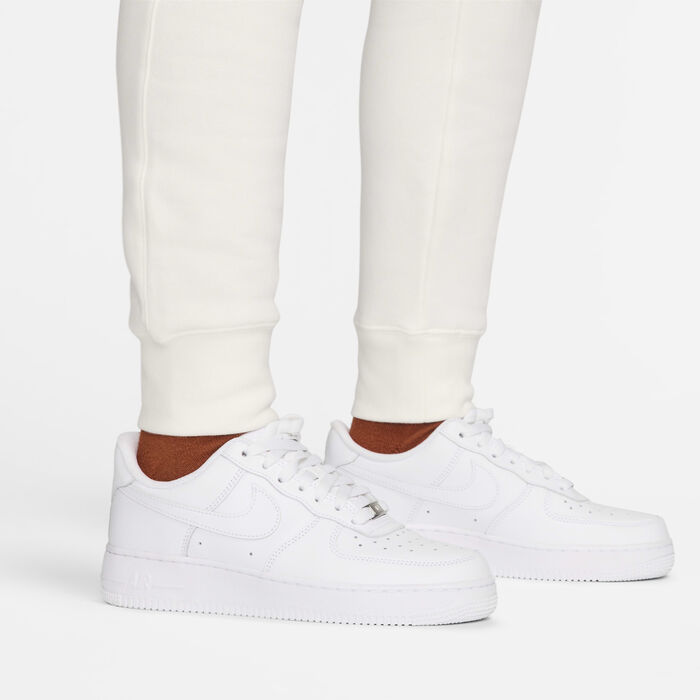 Nike Men's Sportswear Club Fleece Joggers White Nike Men's Sportswear Club Fleece Joggers White image number 5