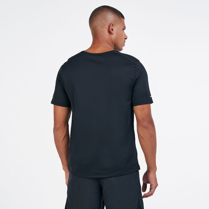 Nike Men's Dri-FIT Miler Wild Run T-Shirt Multi Nike Men's Dri-FIT Miler Wild Run T-Shirt Multi image number 1