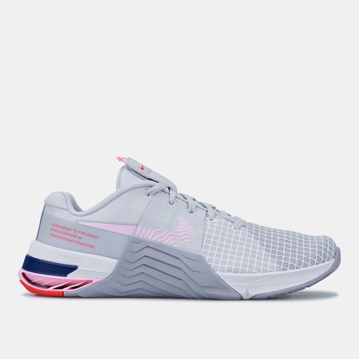 Nike Women's Metcon 8 Training Shoe Grey Nike Women's Metcon 8 Training Shoe Grey image number 0