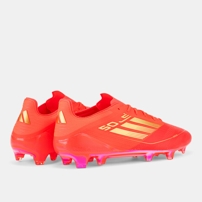 adidas Men's F50 Elite Mo Salah Firm Ground Football Shoes Red image number 2