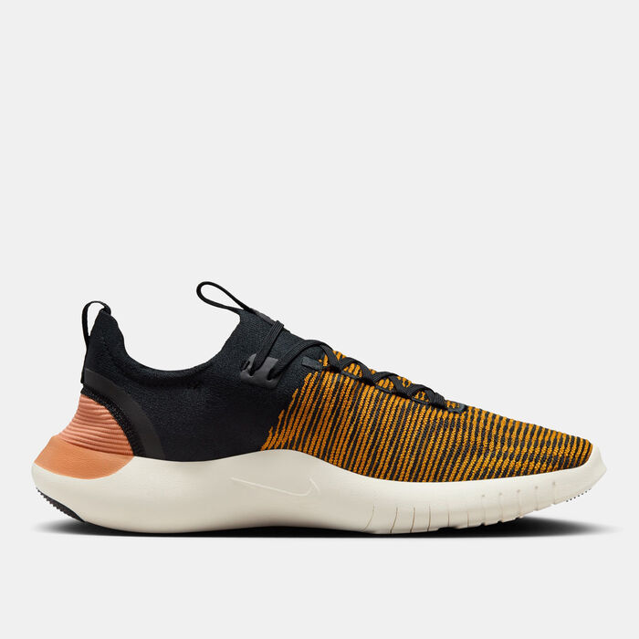 Nike Men's Free Run Flyknit Next Nature Road Running Shoes Brown Nike Men's Free Run Flyknit Next Nature Road Running Shoes Brown image number 2