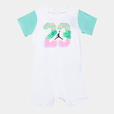Jordan Kids' Geo Flight 23 Romper White