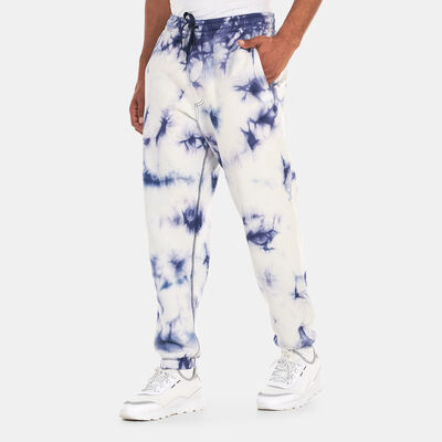 Vans Men's ComfyCush Tie Dye Fleece Sweatpants Blue