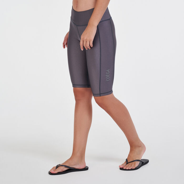 COEGA Women's Long Swim Shorts Grey image number 0