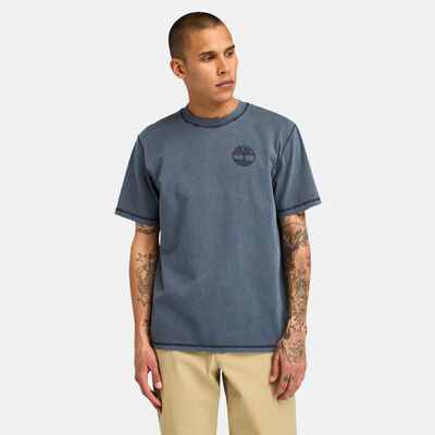 Timberland Men's Merrymack River Graphic T-Shirt Blue
