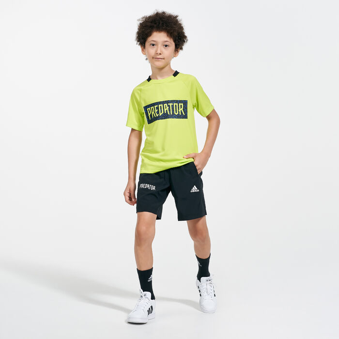 adidas Kids' Predator AEROREADY Football Summer Set yellow adidas Kids' Predator AEROREADY Football Summer Set yellow image number 0
