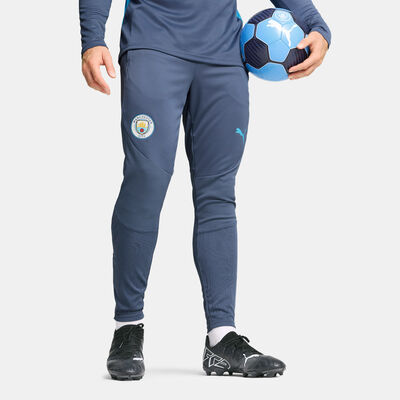 PUMA Men's Manchester City Training Football Pants Blue