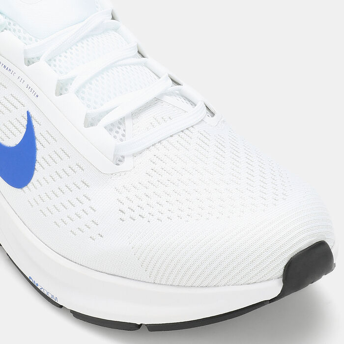 Nike Men's Air Zoom Structure 24 Running Shoe White Nike Men's Air Zoom Structure 24 Running Shoe White image number 4