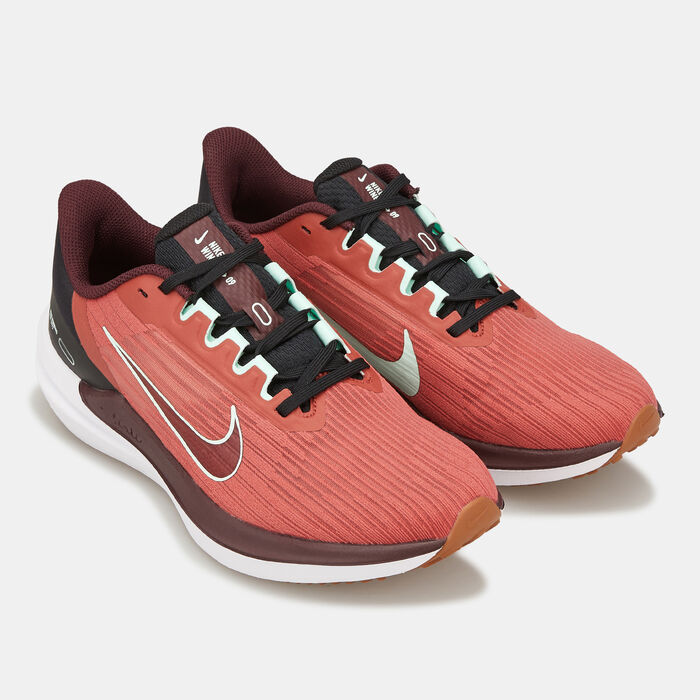 Nike Women's Air Winflo 9 Road Running Shoe Brown Nike Women's Air Winflo 9 Road Running Shoe Brown image number 1