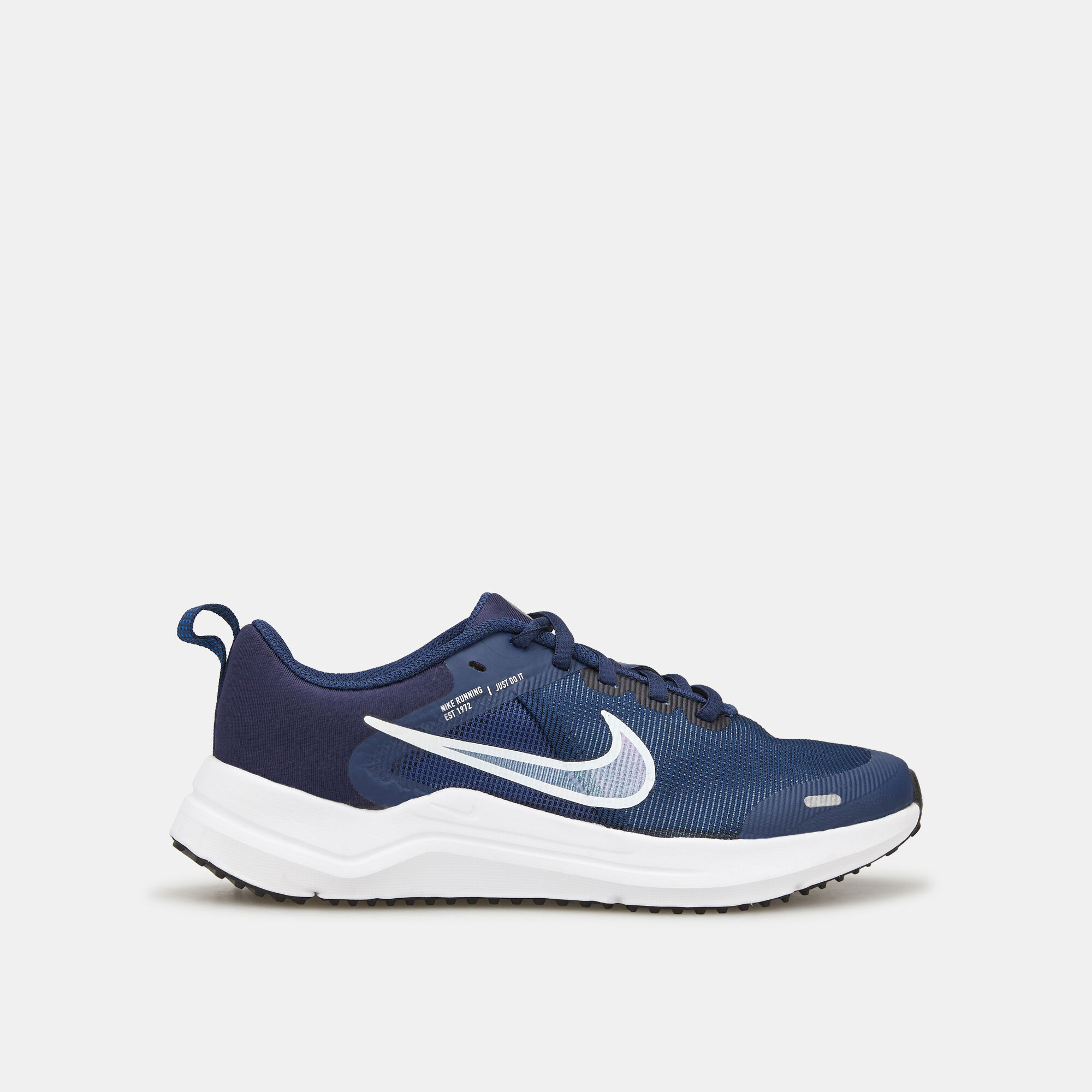 Kids Downshifter 12 Road Running Shoe Older Kids Blue Nike in Qatar SSS