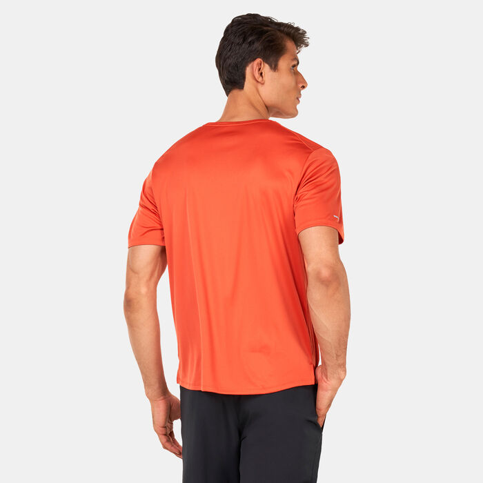Nike Men's Dri-FIT Wild Run Miler T-Shirt Orange Nike Men's Dri-FIT Wild Run Miler T-Shirt Orange image number 1