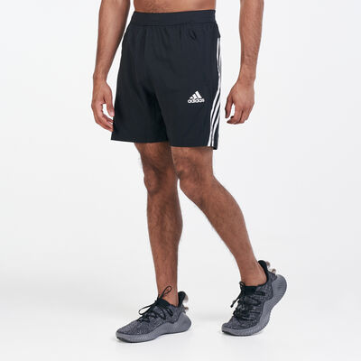 adidas Men's AEROREADY 3-Stripes 8-Inch Shorts Black
