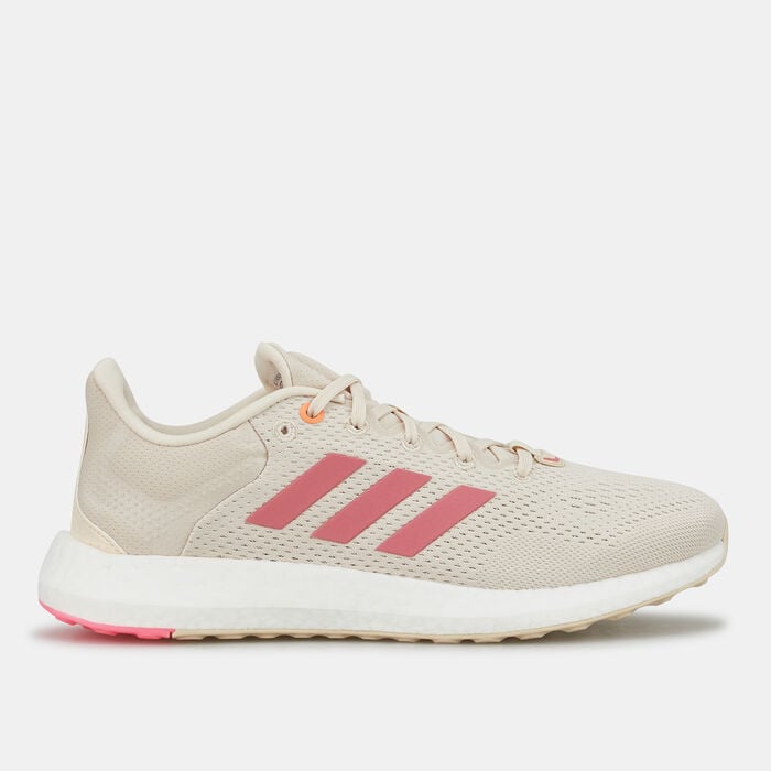 adidas Women's Pureboost 21 Shoe Beige adidas Women's Pureboost 21 Shoe Beige image number 0
