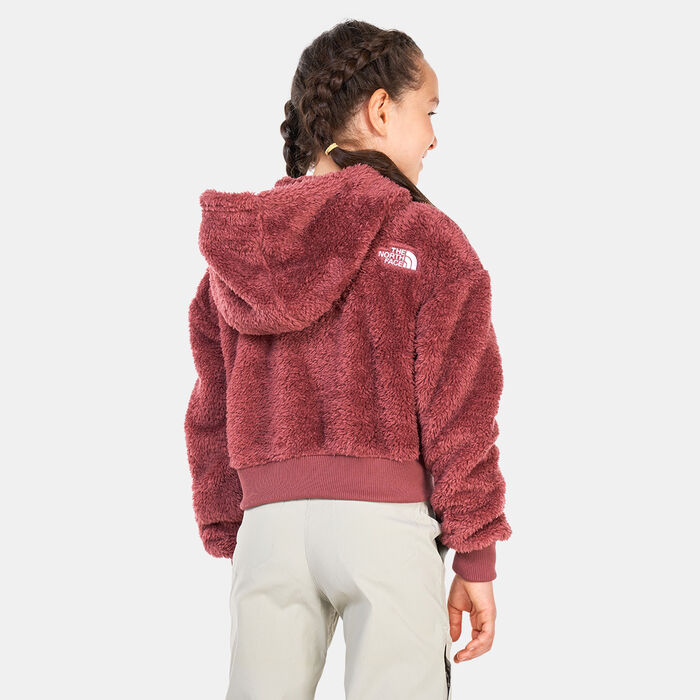 The North Face Kids’ Suave Oso Full-Zip Hooded Jacket Red The North Face Kids’ Suave Oso Full-Zip Hooded Jacket Red image number 1