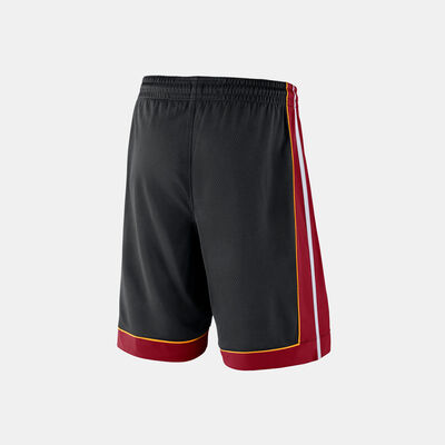 Nike Men's NBA Miami Heat Icon Edition Swimgman Basketball Shorts Black Nike Men's NBA Miami Heat Icon Edition Swimgman Basketball Shorts Black