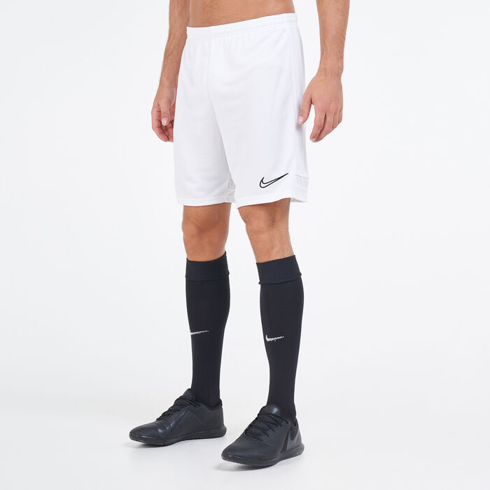 Nike Men's Dri-FIT Academy Knit Football Shorts White Nike Men's Dri-FIT Academy Knit Football Shorts White image number 0