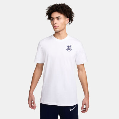 Nike Men's England Football Crest T-Shirt White