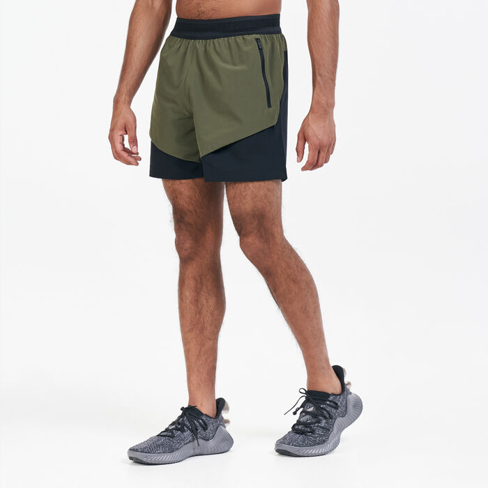 adidas Men's Studio Tech Shorts Green adidas Men's Studio Tech Shorts Green image number 0