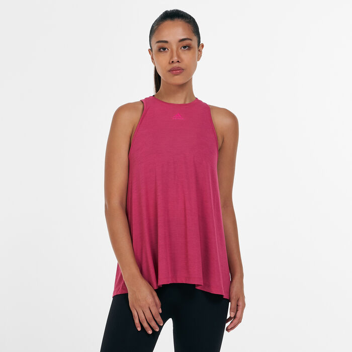 adidas Women's Dance Tank Top Pink adidas Women's Dance Tank Top Pink image number 0