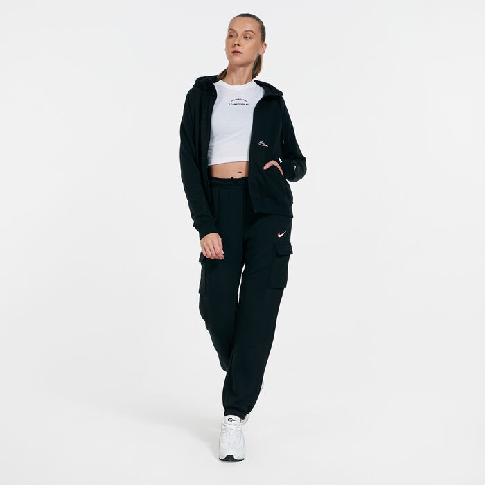 Nike Women's Sportswear Essential Hoodie Black Nike Women's Sportswear Essential Hoodie Black image number 2