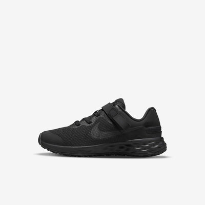 Nike Kids' Revolution 6 FlyEase Shoes Black