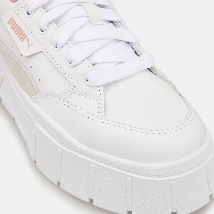 PUMA Women's Mayze Stack Shoe White PUMA Women's Mayze Stack Shoe White image number 4