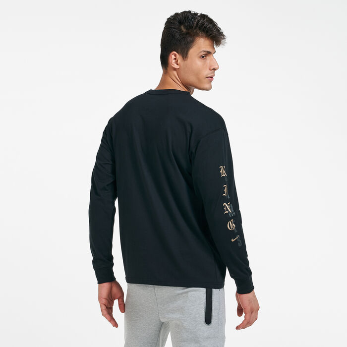 Nike Men's LeBron Long Sleeve T-Shirt Black Nike Men's LeBron Long Sleeve T-Shirt Black image number 1