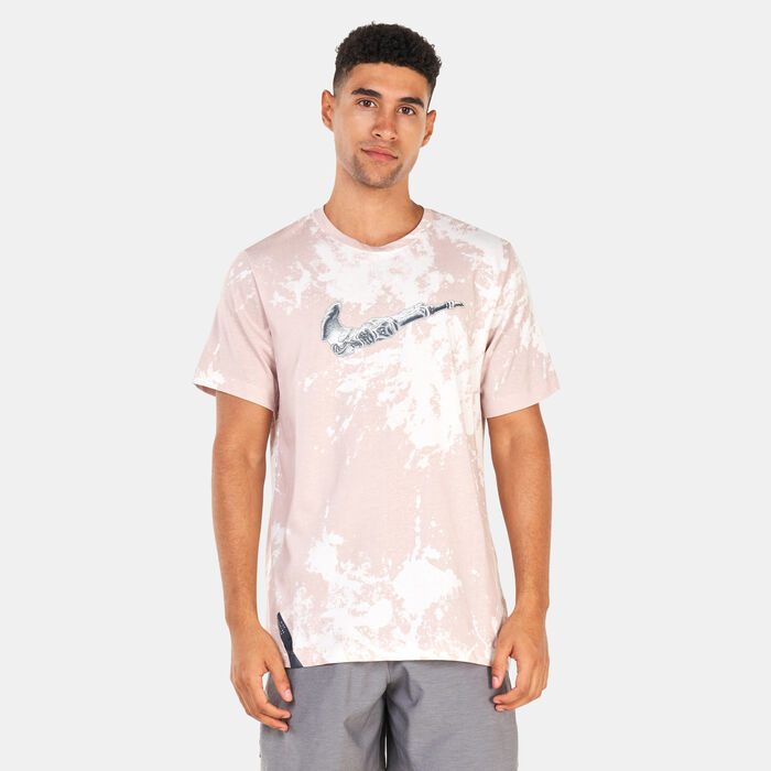 Nike Men's Dri-FIT Run Division Printed T-Shit White Nike Men's Dri-FIT Run Division Printed T-Shit White image number 0