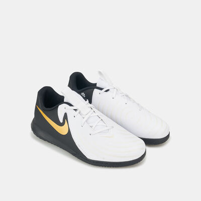Nike Kids' Phantom GX 2 Academy Indoor Court Football Shoes (Younger Kids) White