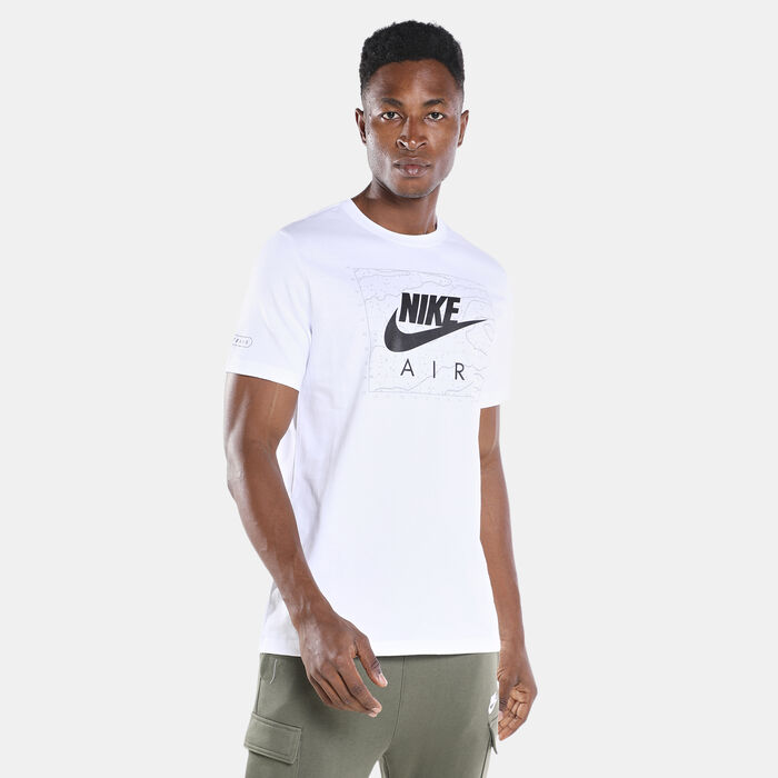 Nike Men's Sporswear Air HBR 2 T-Shirt White Nike Men's Sporswear Air HBR 2 T-Shirt White image number 0