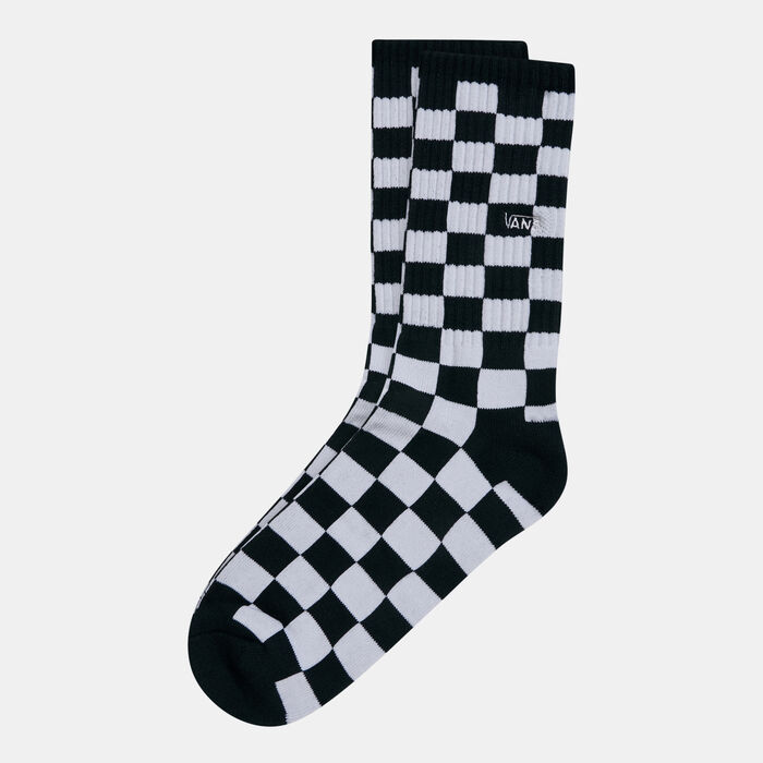 Vans Checkerboard Crew II Socks Black image number 0