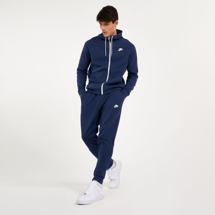 Nike Men's Sportswear Modern Fleece Hoodie Blue image number 2