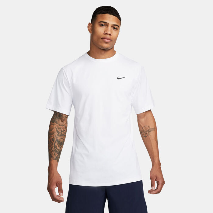 Nike Men's Dri-FIT Hyverse UV Training T-Shirt White image number 0