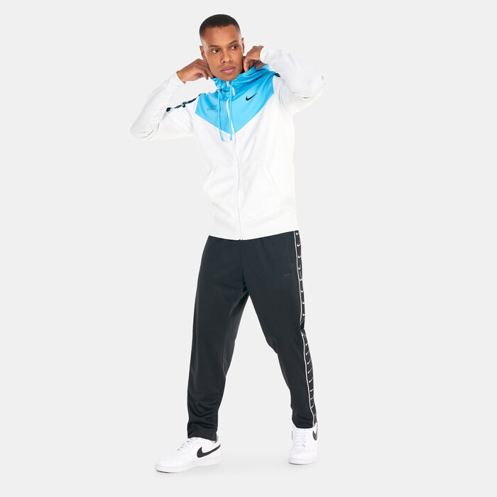 Nike Men's Sportswear Repeat Full-Zip Hoodie White image number 2