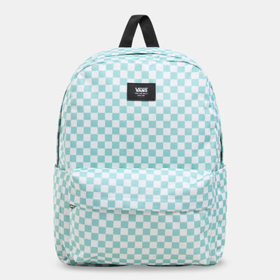 Vans Old Skool Check Backpack Grey Vans Old Skool Check Backpack Grey