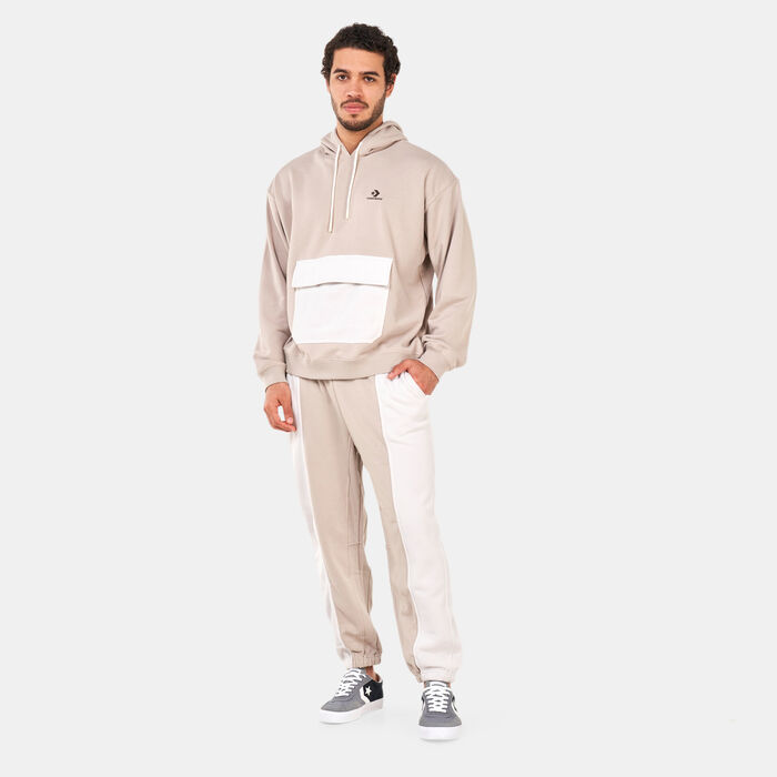 Converse Paneled Knit Joggers Brown Converse Paneled Knit Joggers Brown image number 2