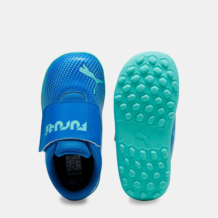 PUMA Kids' FUTURE 7 PLAY Turf Ground Football Shoes Blue PUMA Kids' FUTURE 7 PLAY Turf Ground Football Shoes Blue image number 3