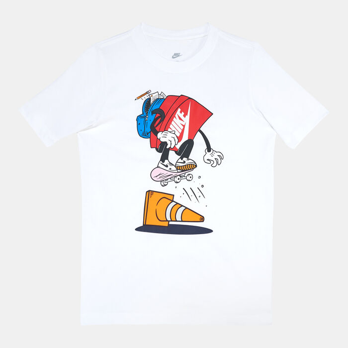 Nike Kids' Sportswear T-Shirt (Older Kids) White Nike Kids' Sportswear T-Shirt (Older Kids) White image number 0