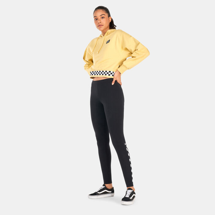 Vans Women's Boom Boom Check Hoodie yellow image number 2