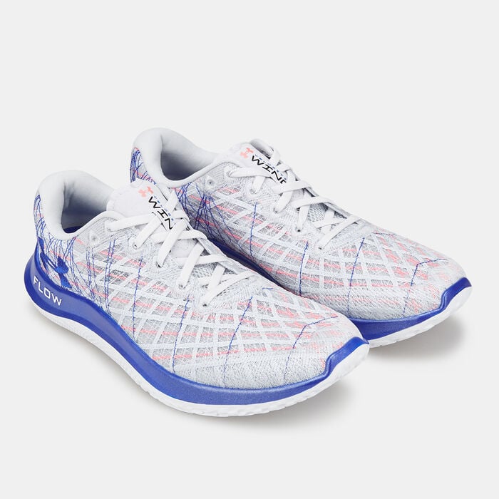 Under Armour Men's Flow Velociti Wind Prizm Running Shoe Grey Under Armour Men's Flow Velociti Wind Prizm Running Shoe Grey image number 2
