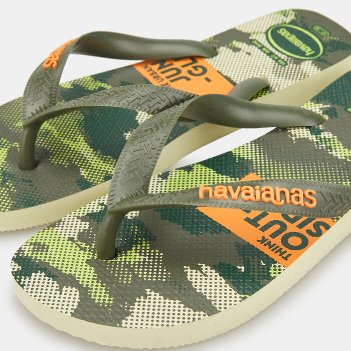 Havaianas Men's Top Camu Flip Flops Green image number 2