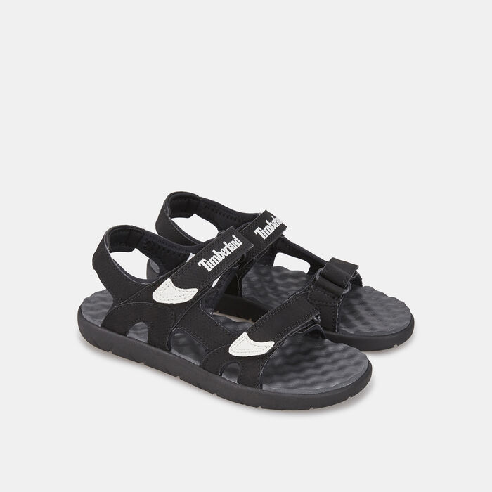 Timberland Kids' Perkins Row 2-Strap Sandals Black Timberland Kids' Perkins Row 2-Strap Sandals Black image number 1
